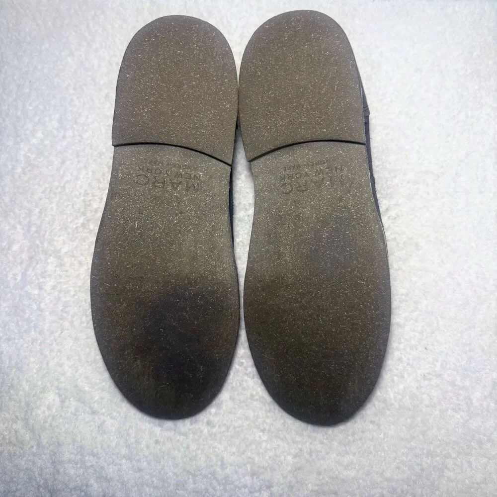 Marc New York By Andrew Marc Stanton Mens Sz 12 M Brown Suede Casual ChukkaBoots